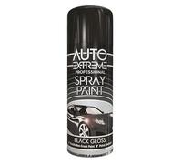 AlezyB 1 x Auto Extreme Black Gloss Spray Paint 400ml Professional Quality, Perfect Finish Multipurpose Aerosol for Cars, Bikes,Vans, Metal, Wood