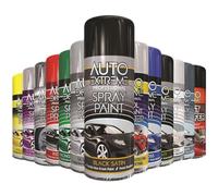 AlezyB - 1 x Auto Extreme Black Satin Spray Paint 400ml Professional Quality, Perfect Finish Multipurpose Aerosol for Cars, Bikes,Vans, Metal, Wood