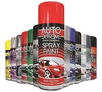 AlezyB 1 x Auto Extreme Red Gloss Spray Paint 400ml Professional Quality, Perfect Finish Multipurpose Aerosol for Cars, Bikes,Vans, Metal, Wood