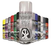 AlezyB 1 x Auto Extreme Silver Wheel Spray Paint 400ml Professional Quality, Perfect Finish Multipurpose Aerosol for Cars, Bikes,Vans, Metal, Wood