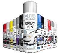 AlezyB - 1 x Auto Extreme White Gloss Spray Paint 250ml Professional Quality, Perfect Finish Multipurpose Aerosol for Cars, Bikes,Vans, Metal - AX250-2
