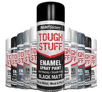 AlezyB 1 x Enamel White Appliance 400ml Tough Stuff Hard Wearing Smooth Aerosol for Metal Wood Plastic