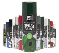 AlezyB - 1 x Green Gloss Multi-Purpose Spray Paint 400ml Excellent Coverage, Quick & Fast Drying for interior & exterior Multipurpose Spray for Metal | Plastic | Wood | Glass.