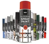 AlezyB - 1 x Multi-Purpose Red Primer Spray Paint 400ml Excellent Coverage, Quick & Fast Drying for interior & exterior Multipurpose Spray for Metal | Plastic | Wood | Glass - MPV2