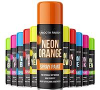 AlezyB - - 1 x Orange Neon Spray Paint 400ml 151 Fluorescent Bright Aerosol Extra Bright Graffiti (Banksey) Paint Assorted Colour