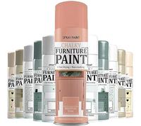 AlezyB - 1 x Oriental Pink Chalk Finish Spray Paint 400ml - Furniture Spray Paint Aerosol for Smooth Touch Matt Finish Office and Home - CF2