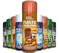 AlezyB 1 x Plastic Terracotta Spray Paint 300ml Aerosol Spray Direct to Plastic, Restore and Renew Plastic, Metal, Wood, and Glass Surfaces
