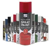 AlezyB - 1 x Red Gloss Multi-Purpose Spray Paint 400ml Excellent Coverage, Quick & Fast Drying for interior & exterior Multipurpose Spray for Metal | Plastic | Wood | Glass.