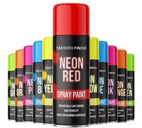 AlezyB - 1 x Red Neon Spray Paint 400ml 151 Fluorescent Bright Aerosol Extra Bright Graffiti (Banksey) Paint Assorted Colour- NV2