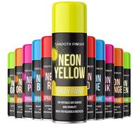 AlezyB - - 1 x Yellow Neon Spray Paint 400ml 151 Fluorescent Bright Aerosol Extra Bright Graffiti (Banksey) Paint Assorted Colour