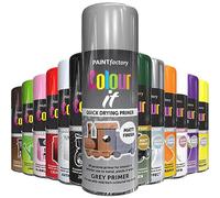 AlezyB 1x Grey Primer All Purpose Spray Paint 400ml Professional Quality and Fantastic Finish, Interior, Exterior, Household Multipurpose Spray for Metal | Plastic | Wood | Glass