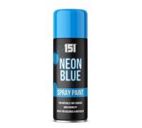 AlezyB - - 2 x Blue Neon Spray Paint 400ml 151 Fluorescent Bright Aerosol Extra Bright Graffiti (Banksey) Paint Assorted Colour