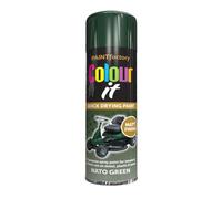 AlezyB - 2 x Nato Green All Purpose Aerosol Spray Paint 250ml. Excellent Coverage, Quick & Fast Drying for interior & exterior Multipurpose Spray for Metal | Plastic | Wood | Glass.