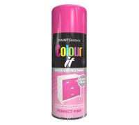 AlezyB - 2 x Perfect Pink All Purpose Aerosol Spray Paint 250ml. Excellent Coverage, Quick & Fast Drying for interior & exterior Multipurpose Spray for Metal | Plastic | Wood | Glass.