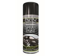 AlezyB - 4 x Auto Extreme Black Matt Spray Paint 400ml Professional Quality, Perfect Finish Multipurpose Aerosol for Cars, Bikes,Vans, Metal, Wood
