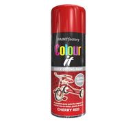 AlezyB - 4 x Cherry Red 400ml All Purpose Spray Paint | Use on Metal, Wood, Plastic and Multipurpose Aerosol Professional Quality Perfect Finish, for Interior Exterior and Excellent Coverage