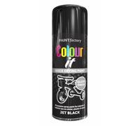 AlezyB - 6 x Black Gloss 400ml All Purpose Spray Paint | Use on Metal, Wood, Plastic and Multipurpose Aerosol Professional Quality Perfect Finish, for Interior Exterior and Excellent Coverage
