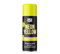 AlezyB - - 6 x Yellow Neon Spray Paint 400ml 151 Fluorescent Bright Aerosol Extra Bright Graffiti (Banksey) Paint Assorted Colour