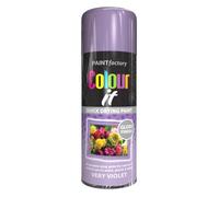 AlezyB - Very Violet 400ml All Purpose Spray Paint | Use on Metal, Wood, Plastic and Multipurpose Aerosol Professional Quality Perfect Finish, for Interior Exterior and Excellent Coverage