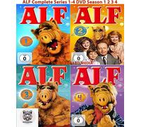 ALF Complete Series 1-4 DVD Season 1 2 3 4 Brand New UK COMPATIBLE Release R2