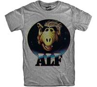 ALF t-Shirt Alien Lite Fm TV Series Retro 80's Vintage(Medium)