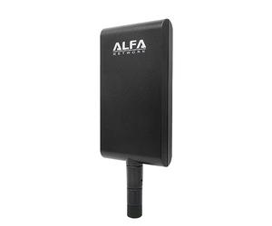 ALFA APA-M25-6E Tri-Band 2.4 GHz/5 GHz/6E high gain Directional 10 dBi Indoor RP-SMA Panel Antenna