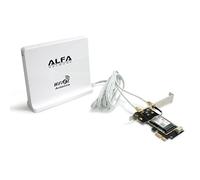 Alfa Network Alfa Wi-Fi 6E PCIe Card with Panel Antenna AIT-AX210-EZ