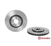 Brembo Xtra Line Vented Brake Disc - Drilled 09.9365.2X - High Quality