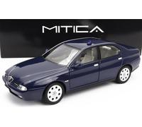 Alfa Romeo 166 2.0 Twin Spark 1998 blue + carabinieri decal 1/18 MITICA 200034-D