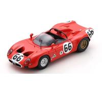 Alfa Romeo 33 #66 12 H Sebring 1967 R.bussinello / #galli 1:43 Model Spark Model