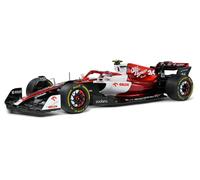 solido MODELLINO IN SCALA COMPATIBILE CON ALFA ROMEO C42 N.24 CANADA GP 2022 G.ZHOU 1:18 SL1810202