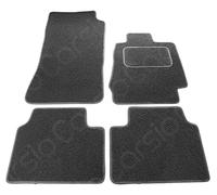 Alfa Romeo Giulia 2017+ Onwards 4 Piece Set Car Mats UK-Made Tailored Fit Carpet Floor Mats Full Coverage Compatible Accessory Black Trim