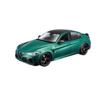 Alfa Romeo Giulia Gta Metal Green 1:18 Bburago Top Quality Toy