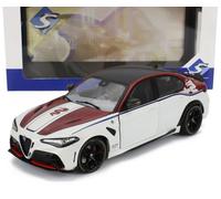 SOLIDO S1806907 1:18 ALFA ROMEO GIULIA GTA-M BIANCO I ROSSO WHITE 2023