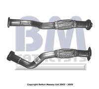 Exhaust Pipe + Fitting Kit Centre BM50070K BM Catalysts 71765092 Quality New