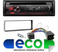 Alfa Romeo GTV 2003-06 Pioneer USB AUX CD MP3 Car Stereo & Fitting Kit