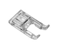 Alfa - Sewing Machine Foot, Open-Toe for Garlands, Sewing Machine Accessory, Stainless Steel and Plastic, Transparent