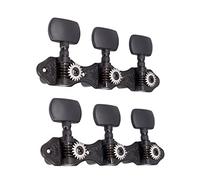 ALFAAL 1 Pair 1:18 Black Classical Guitar Tuners Machine Heads Tuning Key Pegs For Classical Guitar Or Flamenco Guitar