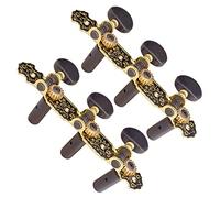 ALFAAL 1 Pair (Left + Right) 1:18 Acoustic Classical Guitar Machine Heads Tuning Key Pegs String Tuners
