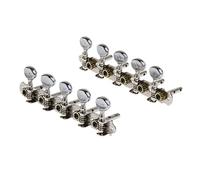ALFAAL 1 Set Metal 5R5L Tuning Pegs Tuners For 10 String Guitar/Mandolin Musical Instrument Parts