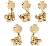 ALFAAL 1 Set Of 5Pcs Gold Open 5 Strings Bass Guitar Tuning Pegs Tuners Machine Heads (Color : 2)