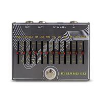 ALFAAL 10 Band EQ Guitar Effect Pedal With Volume Gain Guitar Effects Pedal