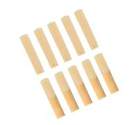 ALFAAL 10 Pieces Bb Tone Clarinet Reeds Strength 2.0 2.5 3.0 Clarinet Reeds For Clarinet Beginner Player (Color : 3.0)