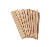 ALFAAL 10pcs Clarinet Cork Joint Corks Sheets For Clarinet Musical Instruments 81x11x2mm