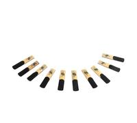 ALFAAL 10pcs Clarinet Reeds Set With Strength 1.5/2.0/2.5/3.5/4.0 Wind Instrument Reed (Color : 3.5)
