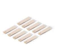 ALFAAL 10PCs Clarinet Reeds Traditional Reeds Strength 1.0 1.5 2.0 2.5 3.0 3.5 For Clarinet Beginner Player (Color : 2.0)