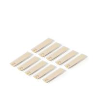 ALFAAL 10PCs Clarinet Reeds Traditional Reeds Strength 1.0 1.5 2.0 2.5 3.0 3.5 For Clarinet Beginner Player (Color : 1.0)