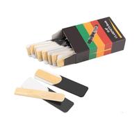 ALFAAL 10pcs Quality Bb Clarinet Reeds Hardness 1.5/2.0/2.5/3.0/3.5/4.0 Strength Various Sizes Woodwind Instruments Clarinet (Color : 4.0)