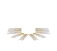 ALFAAL 10Pcs/Set Clarinet Reeds Strength 2.5 3.0 Reed For Beginner Replace Woodwind Instrument Accessories (Color : Clarinet reeds 2.5)