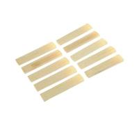 ALFAAL 10Pcs Tenor Sax Saxophone Reeds Strength 2.0 3.0 3.5 4.0 Saxophone Reed Woodwind Instrument Parts Accessories (Color : Hardness 3.0)